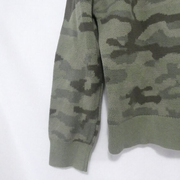 GAP KIDS - medium | Olive Green Camo / Camoflage Sweater - Picture 12 of 14